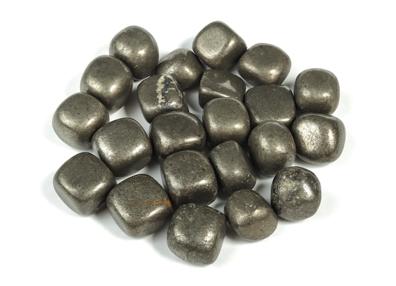 Pyrite Tumble Stone  – Healing Crystals – Polished Pyrite – Lucky Stones – Money Stone - Pyrite Crystal – TU1082