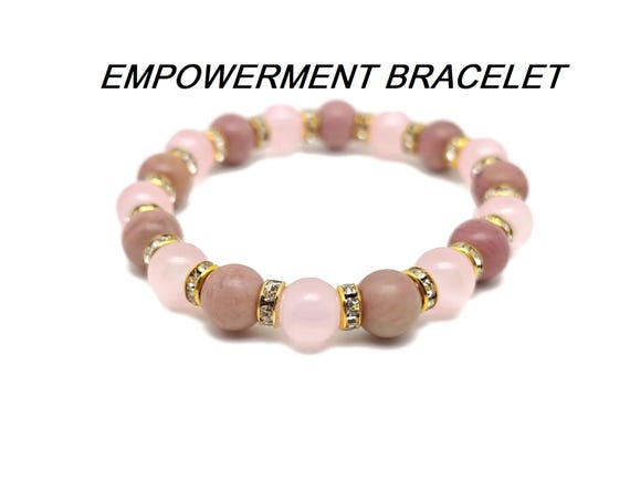 Empowerment Gemstone Bracelet - Handmade Crystal Bracelet - Men&Women Stretchy Bracelet - Gift for Her - Choose Your Bracelet - YY1043