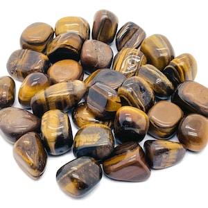 Tiger Eye Tumbled Stone - Tiger Eye Gemstone - Loose Gemstone - Natural Stone -Tiger Eye stone - TU1024