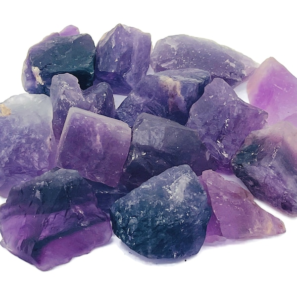 Raw Purple Fluorite Stone – Rough Crystal Stone - Gemstone - Crystal – Healing Stone – RA1054