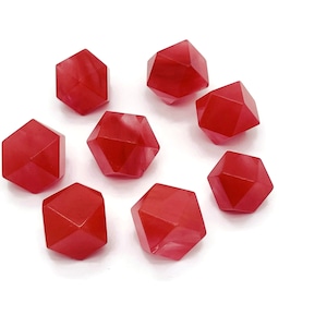 Cherry Quartz Polyhedron Crystal - Crystal Polyhedron Carving - Polished Polyhedron -  2cm - PL1005