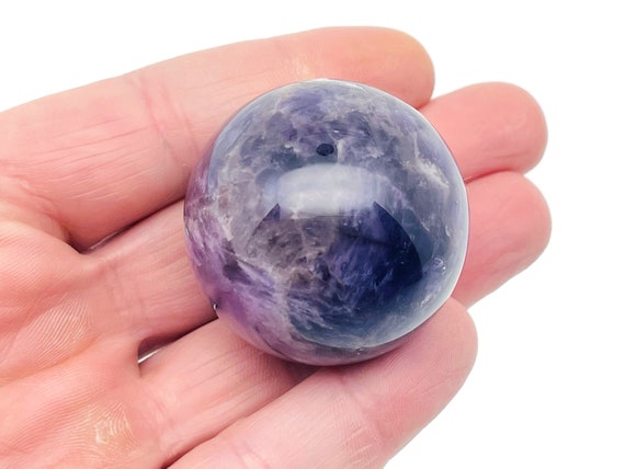 Amethyst Sphere Stone A++ – Crystal Ball - Healing Crystal Stones – Crystal Décor – 40-50mm - BA1008