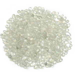 Angel Aura Quartz Chips – Chips de pierres précieuses – Crystal Semi Tumbled Chips - Cristal en vrac - 5-8mm - CP1125