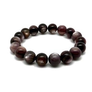 Lepidolite Gemstone Bracelet - AAA Premium Quality Crystal Bracelet - Men&Women Stretchy Bracelet - Gift for Her - Crystal Healing - AA1006
