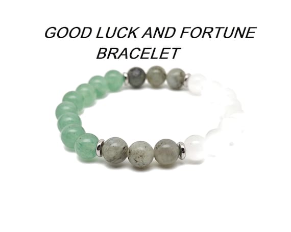 Good Luck and Fortune Gemstone Bracelet - Handmade Crystal Bracelet - Men&Women Stretchy Bracelet - Choose Your Bracelet - YY1058
