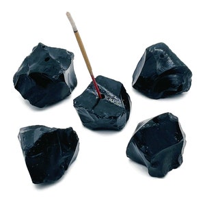 Obsidian Räucherstäbchenhalter - Räucherstäbchenhalter - Räucherstäbchenhalter - Räucherstäbchenhalter - Räucherstäbchenhalter - RS1003