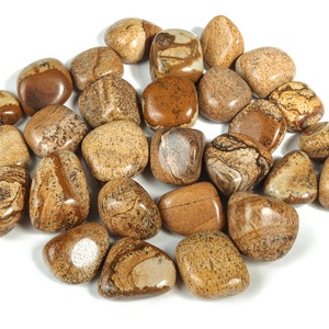 Picture Jasper Tumbled Stone - Picture Jasper Gemstone - Loose Gemstone - Natural Picture Jasper - TU1094