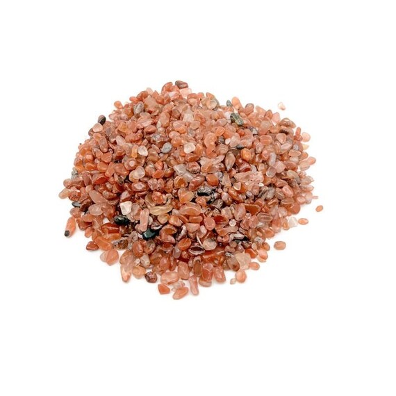 Southern Red Agate Chips – Crystal Chips – Semi Tumbled Chips - Bulk Crystal - 2-6mm  - CP1272