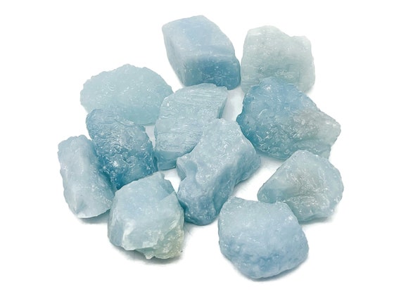 Raw Aquamarine Stone - Natural Rough Aquamarine - Spiritual Stone – Blue Crystal - RA1220