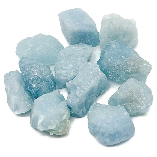 Raw Aquamarine Stone - Natural Rough Aquamarine - Spiritual Stone – Blue Crystal - RA1220