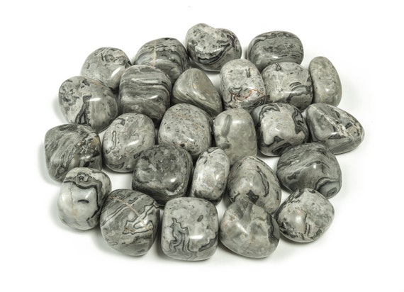 Picasso Jasper Tumbled Stone – Natural Tumbler Rocks Stone – Metaphysical Healing Crystal – Picasso Jasper Crystal Charm – TU1105
