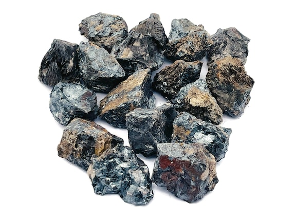 Specularite Stone Raw – Rough Specular Hematite Stone - Natural Stone - Chunk Gemstone - Healing Crystal - RA1211