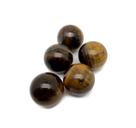 Tiger Eye Natural Crystal Sphere – Healing Crystal Balls for Home – 25mm - SP1158