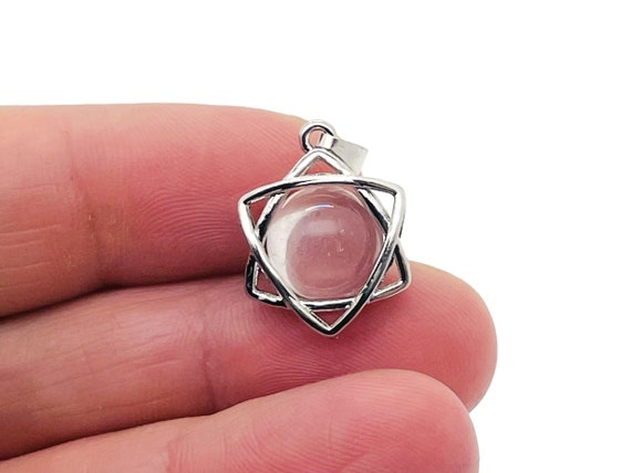 Clear Quartz Charm - Crystals Pendant - Gemstone Earring - Mini Crystal Pendant - Jewelry - NC1261