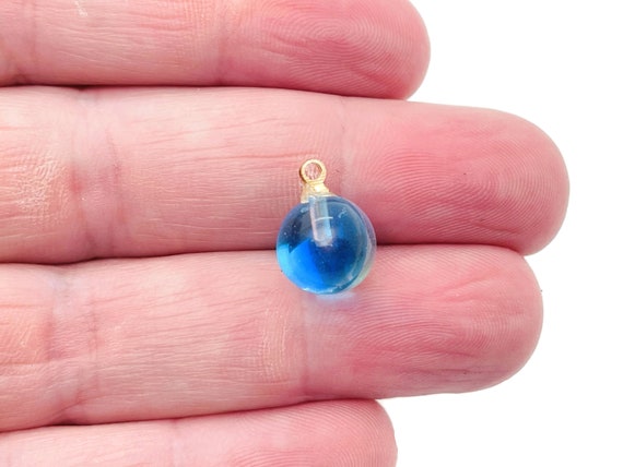 Angel Aura Ball Beads - Crystal Beads Earring - Crystal Beads Pendant - Crystal Carving - NC1210