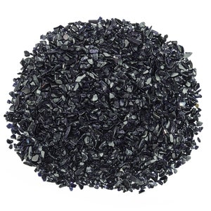 Blue Goldstone Chips – Gemstone Chips – Crystal Semi Tumbled Chips - Bulk Crystal - 2-6mm - CP1142