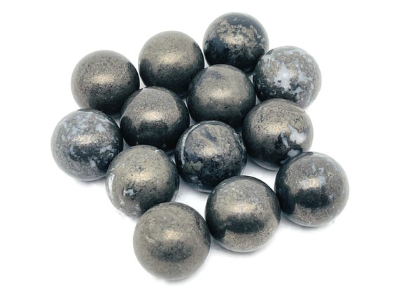 Pyrite Sphere Gemstone – Crystal Sphere - Healing Stone – Crystal Ball – Crystal Décor – 20mm - SP1022