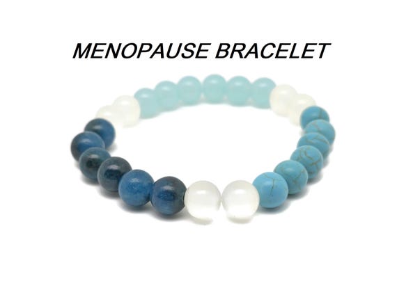 Menopause Gemstone Bracelet - Handmade Crystal Bracelet - Men&Women Stretchy Bracelet - Gift for Her - Choose Your Bracelet - YY1070