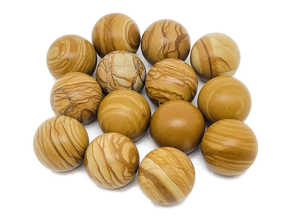 Walnut Jasper Sphere Gemstone – Crystal Sphere - Healing Stone – Crystal Ball – Crystal Décor – 20mm - SP1027