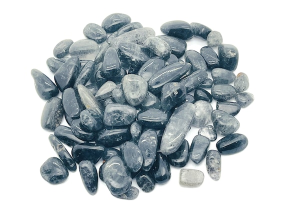 Black Strawberry Chips – Gemstone Chips – Crystal Semi Tumbled Chips - Bulk Crystal - 7-20mm - CP1226