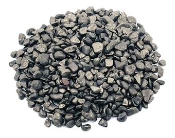 Pyrite Chips – Gemstone Chips – Crystal Semi Tumbled Chips - Bulk Crystal - 5-8mm - CP1207