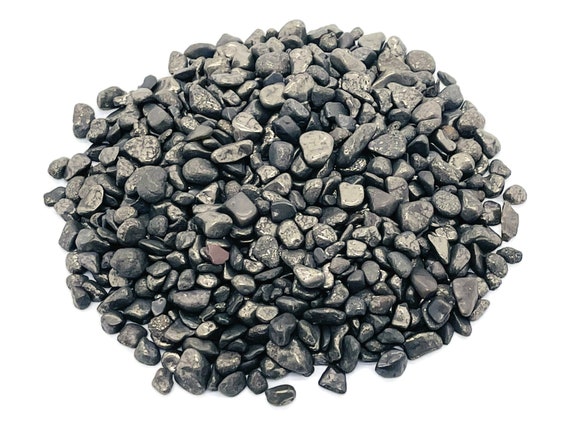 Pyrite Chips – Gemstone Chips – Crystal Semi Tumbled Chips - Bulk Crystal - 5-8mm - CP1207