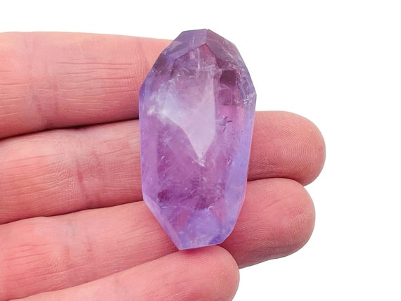 Amethyst Point Gemstone - Point Amethyst Stone - Point Gemstone -Natural Purple Crystal - Healing Stone - TW1071
