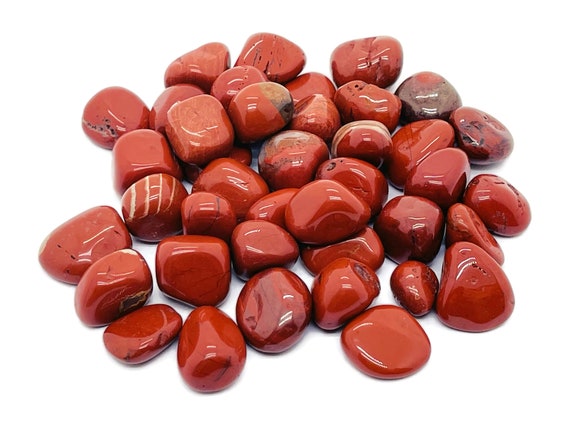 Red Jasper Tumbled Stone – Jasper Stone – Natural Red Jasper – Lucky Stone – TU1032