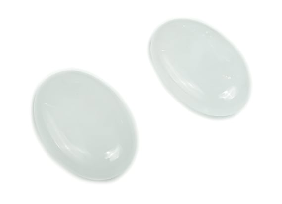 Clear Quartz Spa Stone – Clear Quartz Palm Stone –Large Natural Gemstone – Home Decor - 60x40mm - PA1027