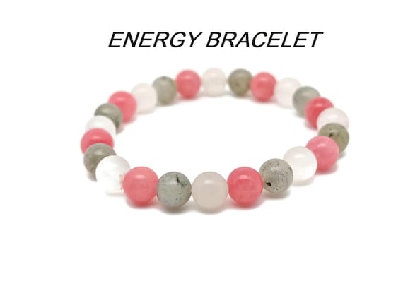 Energy Gemstone Bracelet - Handmade Crystal Bracelet - Men&Women Stretchy Bracelet - Gift for Her - Choose Your Bracelet - YY1013