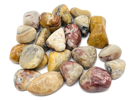 Crazy Lace Agate Tumbled Stone - Mexican Agate - Spiritual Stone - Tumbled Stones - Crazy Lace Agate –  TU1171