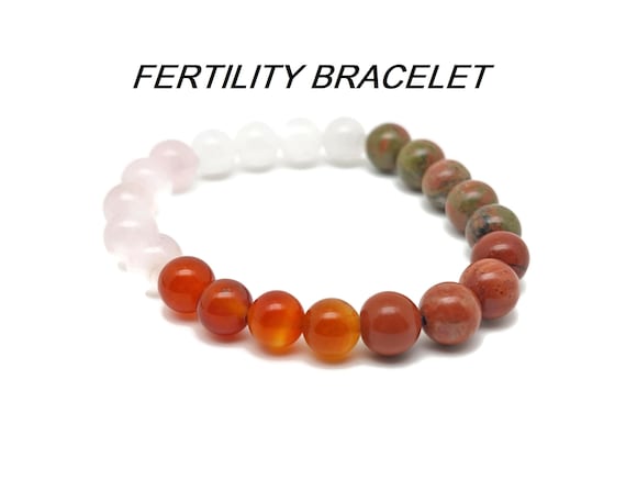 Fertility Gemstone Bracelet - Handmade Crystal Bracelet - Men&Women Stretchy Bracelet - Gift for Her - Choose Your Bracelet - YY1020
