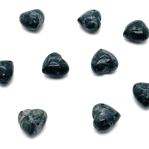 Kambaba Jasper Heart Gemstone - Puffy Heart – Healing Crystals - Nurturing Stone – Crystal Hearts – 15x15x9mm - HE1045