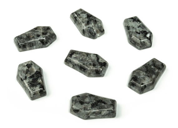 Larvikite Coffin Crystal - Cabochon - Crystal Carving - 3cm CO1005