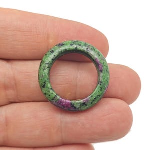 Ruby Zoisite Ring - Crystal Ring – Natural Ruby Zoisite Ring - Jewelry Making Supplies - Gift For Her - RI1038
