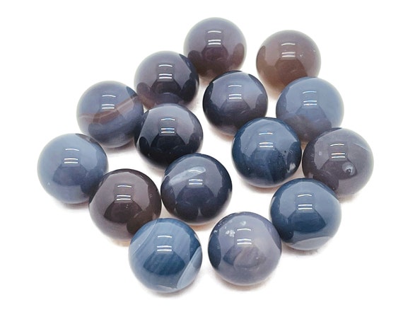 Gray Agate Sphere Crystal - Sphere Gray Agate Ball - Crystal Sphere -Natural Healing Stone - Sphere Gemstone – 16mm - SP1066