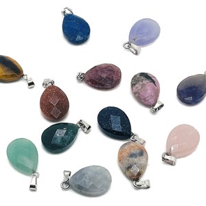 Crystal Pendant - Crystal Earring – Bracelet Crystal Accessory - Jewelry Making Supplies - 2cm - MIXNC1