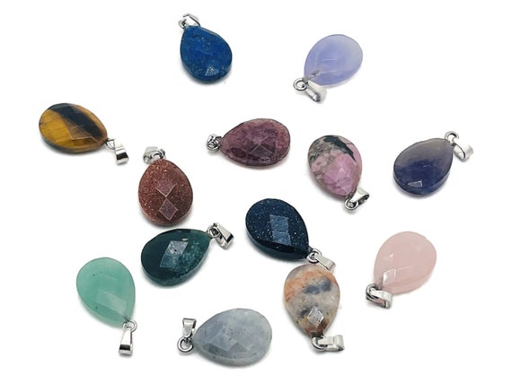 Crystal Pendant - Crystal Earring – Bracelet Crystal Accessory - Jewelry Making Supplies - 2cm - MIXNC1
