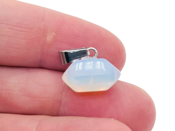 Opalite Point Pendant - Crystal Pendant – Crystal Earring - Heling Gemstone - Jewelry Making Supplies - NC1169