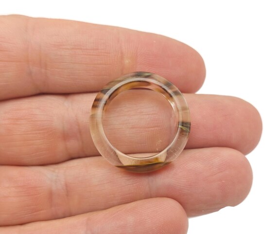 Yellow Smelting Quartz Ring - Crystal Ring – Natural Yellow Smelting Quartz Ring - Jewelry Making Supplies - Gift For Her - RI1047