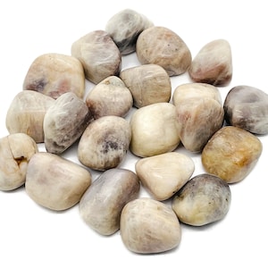 Earth MoonStone Tumbled Stone - Polished Tumble Stone - Heal Stone - MoonStone Crystal - TU1114