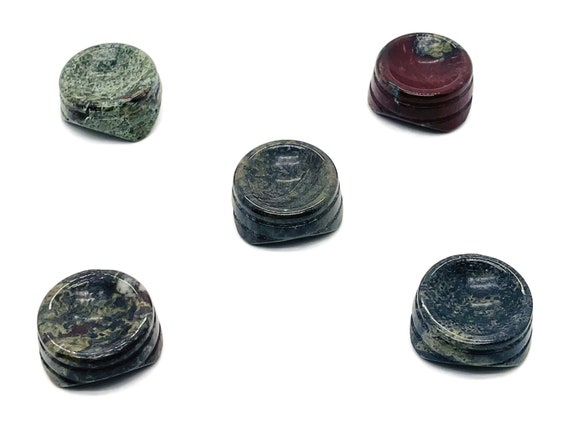 Dragon Blood Jasper Crystal Sphere Stand - Gemstone Sphere Stand - Sphere Crystal Holders - Home Decor - SD1021