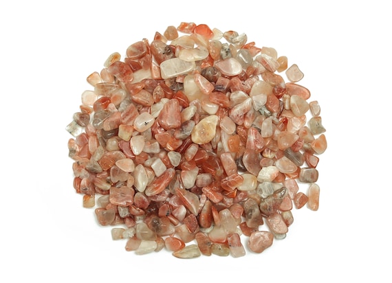 SunStone Chips – Gemstone Chips – Crystal Semi Tumbled Chips - Bulk Crystal - 7-15mm - CP1112