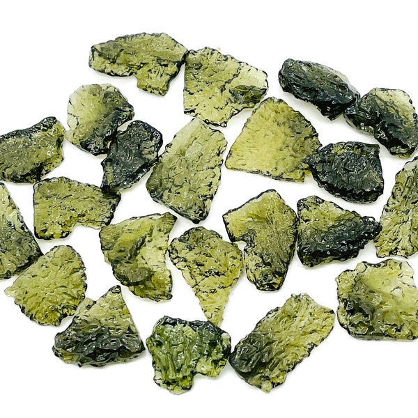 Moldavite - Raw Moldavite Crystal - Moldavite Healing Crystals - FO1010