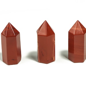 Roter Jaspis Obelisk Turm – Obelisk roter Jaspis – Kristallturm – Glücksedelstein – natürlicher roter Kristall – 3,5 cm – TW1092