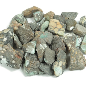 Turquoise Raw Stone - Rough Natural Turquoise  Gemstone - Spiritual Stone – RA1084