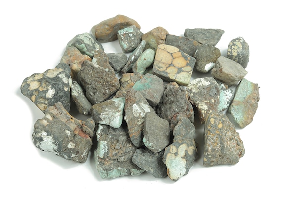 Turquoise Raw Stone - Rough Natural Turquoise  Gemstone - Spiritual Stone – RA1084