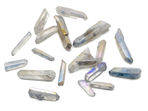 Angel Aura Quartz Point Gemstone - Point Angel Aura Stone – Angel Aura Gemstone - Loose Gemstone - RA1153