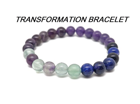 Transformation Gemstone Bracelet - Handmade Crystal Bracelet - Men&Women Stretchy Bracelet - Gift for Her - Choose Your Bracelet - YY1047