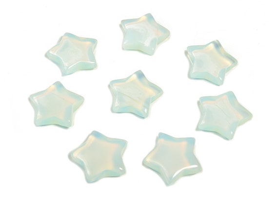 Opalite Star Gemstone – Star Opalite Stone – Loose Gemstone– Star Opalite Gemstone – White Opalite Gemstone – Crystal star – 2.5cm – ST1070